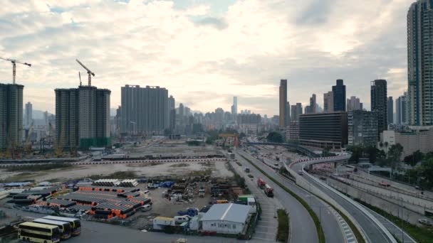 Kai Tak Top View Hong Kong City Feb 2023 — Vídeo de Stock