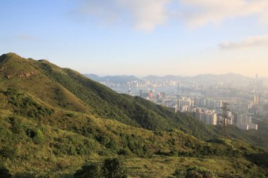 1 June 2013 Nigh view at the kowloon peak, HK City view