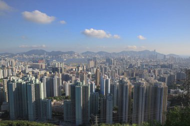 1 June 2013 the Kowloon residential building, Cityscape and skyline