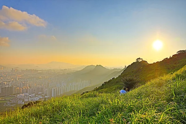 1 June 2013 hiking trail and radio station at Kowloon Peak, Hong Kong