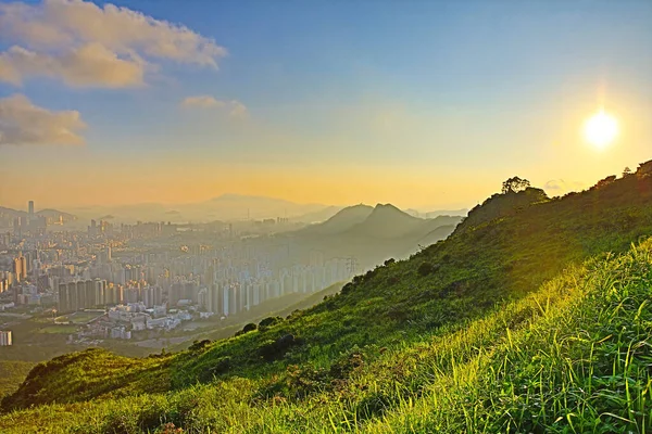 1 June 2013 hiking trail and radio station at Kowloon Peak, Hong Kong