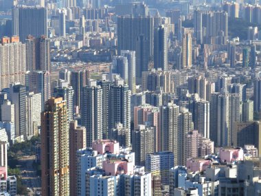 1 June 2013 the Kowloon residential building, Cityscape and skyline