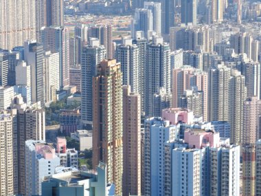 1 June 2013 the Kowloon residential building, Cityscape and skyline