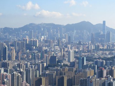 1 June 2013 the Kowloon residential building, Cityscape and skyline
