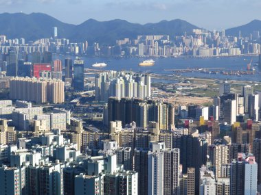 1 June 2013 the Kowloon residential building, Cityscape and skyline