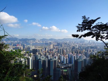 1 June 2013 the Kowloon residential building, Cityscape and skyline
