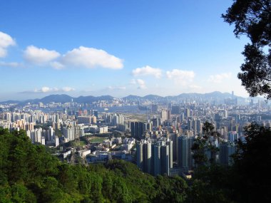 1 June 2013 the Kowloon residential building, Cityscape and skyline