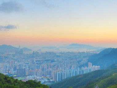 1 June 2013 the Kowloon residential building, Cityscape and skyline
