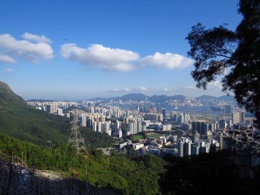 1 June 2013 the Kowloon residential building, Cityscape and skyline