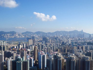 1 June 2013 the Kowloon residential building, Cityscape and skyline