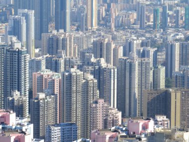 1 June 2013 the Kowloon residential building, Cityscape and skyline