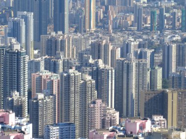1 June 2013 the Kowloon residential building, Cityscape and skyline