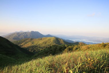 a landscape of Jat Incline, kowloon peak, hk