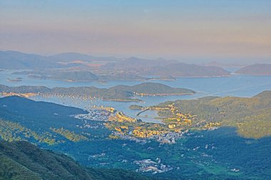 1 June 2013 the landscape of Sai Kung, the village at hk