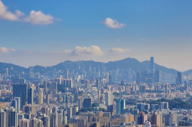 1 June 2013 the Kowloon residential building, Cityscape and skyline