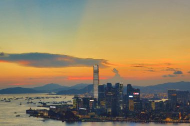 the Kowloon Peninsula in the Hong Kong 31 May 2013