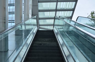 the Escalator, Staircase, Built Structure, City, Cityscape