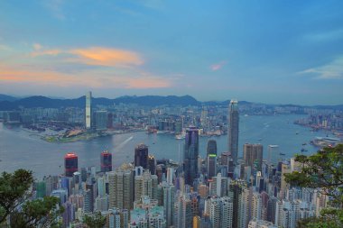2 June 2013 hong kong skyline, View from the Peak
