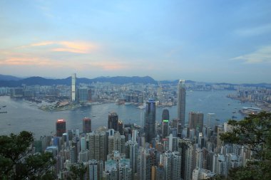 2 June 2013 hong kong skyline, View from the Peak