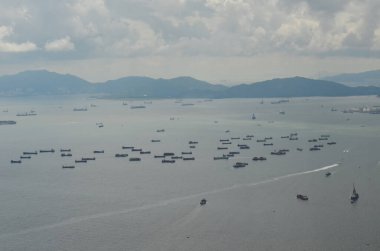 6 July 2013 New Yau Ma Tei Typhoon Shelter in Hong Kong