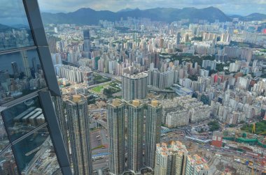 a city scape of Kowloon , hong kong 6 July 2013