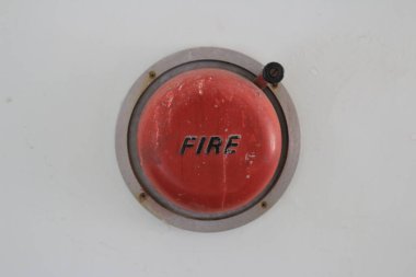 a Fire alarm, fire alarm activation pull station on wall