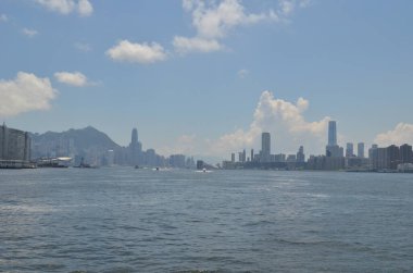 1 June 2013 the east of Victoria Harbour in Hong Kong