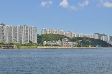 1 June 2013 the east of Victoria Harbour in Hong Kong