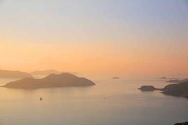 30 June 2013 the sunrise at Port Shelter, hong kong