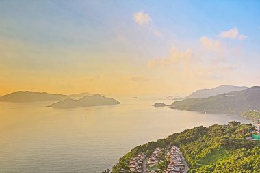 30 June 2013 the sunrise at Port Shelter, hong kong