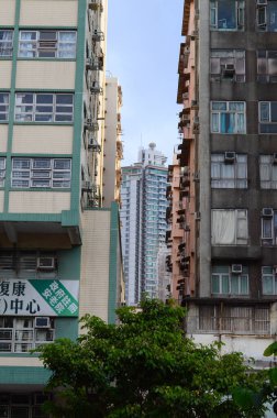 The apartment blocks, The HK residential area 28 July 2013