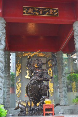 the landscape of Wong Tai Sin Temple at Kowloon 28 July 2013