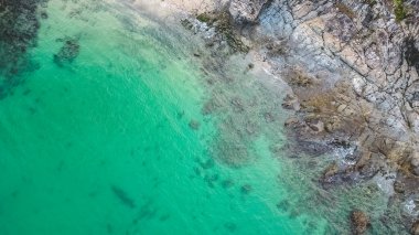 the landscape of Rock Beach, Port Shelter