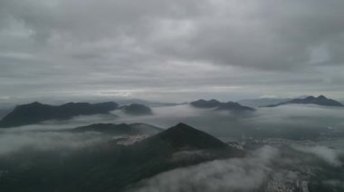 Razor Hill Hk 'daki Sai kung' un doğa manzarası.
