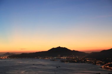 panorama of beautiful countryside of hong kong 4 Aug 2013