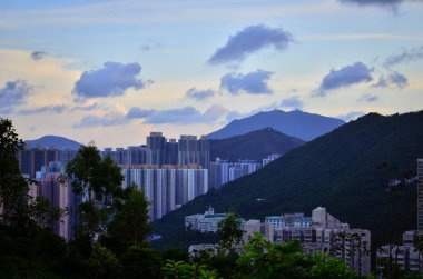11 Aug 2011 the cityscape of TKO Town, Hong Kong