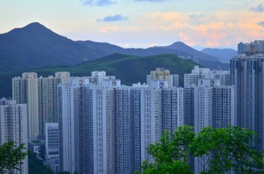11 Aug 2011 the cityscape of TKO Town, Hong Kong