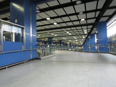 24 Aug 2013 Tai Wai MTR station concourse, hong kong