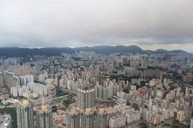 the Apartment Blocks at Kowloon, Hong Kong 1 Sept 2013