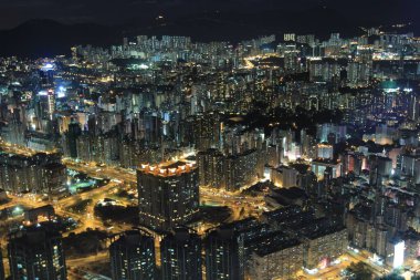 the Apartment Blocks at Kowloon, Hong Kong 1 Sept 2013