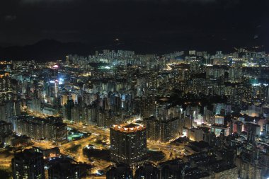 the Apartment Blocks at Kowloon, Hong Kong 1 Sept 2013