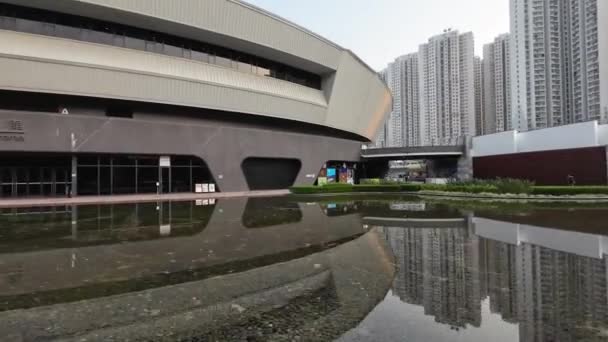 Hong Kong Çin Şubat 2023 Hong Kong Velodrome — Stok video
