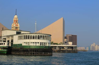 Star Ferry Pier at kowloon side, hk 7 Sept 2013
