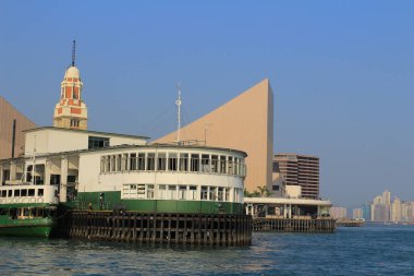 Star Ferry Pier at kowloon side, hk 7 Sept 2013