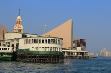Star Ferry Pier at kowloon side, hk 7 Sept 2013