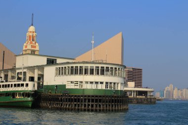 Star Ferry Pier at kowloon side, hk 7 Sept 2013