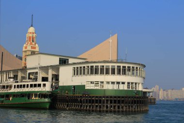 Star Ferry Pier at kowloon side, hk 7 Sept 2013
