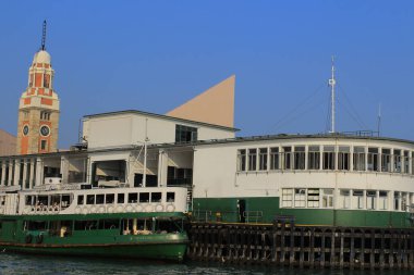 Star Ferry Pier at kowloon side, hk 7 Sept 2013