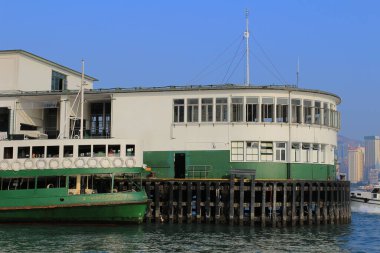 Star Ferry Pier at kowloon side, hk 7 Sept 2013