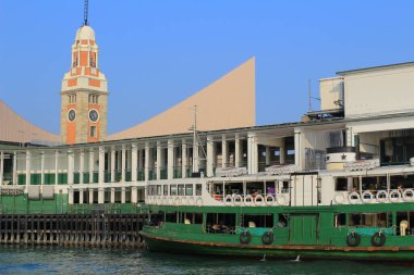 Star Ferry Pier at kowloon side, hk 7 Sept 2013